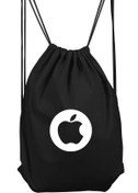 Resim herotasarım Apple Logo Spor Sırt Çantası 36x50 Cm Bll392 