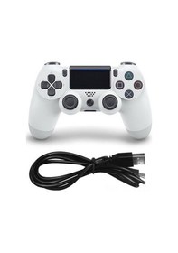 Resim Singree Ps4 Ve Pc İçin Usb Bağlantılı Titreşimli Oyun Kumandası, Çift Şok Özellikli, Ergonomik Tasarım 