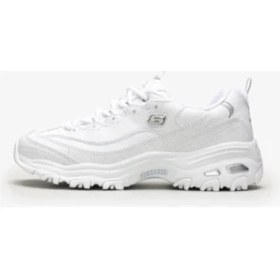 Resim Skechers D'lıtes Beyaz-Gümüş Kadın Sneaker 11931-WSL 
