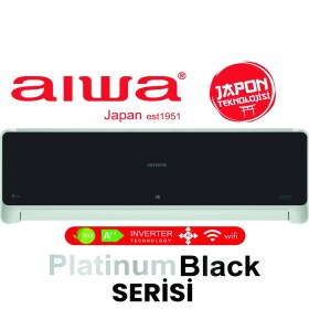 Resim Aiwa Platinum Black Serisi Duvar Tipi Split Klima 