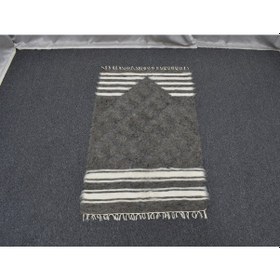 Resim Zehra Abla Halı Yeni El Dokuma Namazlık Seccade Tiftik Yün Siirt Kilimi 6294 