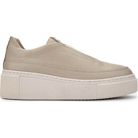 Resim Tamer Tanca Kadın Hakiki Deri Bej Sneakers & Spor Ayakkabı 937 01 Bn Ayk Sk24-25 Bej Fltr Bej 