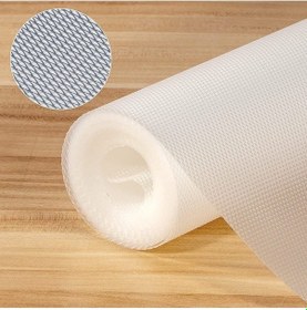 Resim Babylondy 45 Cm X 10 Mt Kaymaz Dolap Içi Çekmece Raf Örtüsü Kaydırmaz Beyaz 