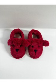 Resim FK Spor Ayakkabı Hayvan Figürlü Çocuk Panduf Ev Terliği 