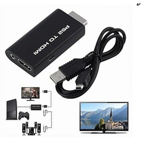 Resim Ps2 To Hdmi Tv Kablosu Çevirici Adaptör Dönüştürücü Playstation 2 