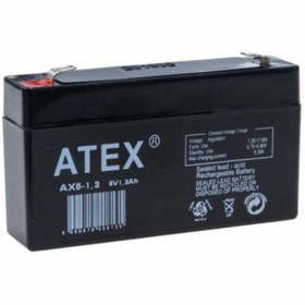 Resim ATEX 6 V 1.3 Ah Kuru Akü 