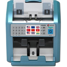 Resim Mühlen Vision 9920 İki Katlı Profesyonel Karışık Para Sayma Makinesi 