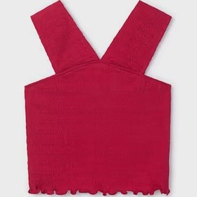 Resim Mayoral Kız Çocuk Askılı Crop Kırmızı - 10 Yaş 