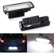 Resim YıldızTuning Vw Golf 7 Beyaz Led Plaka Aydınlatma Lambası 