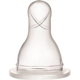 Resim Hanymish Yuvarlak Silikon Biberon Emzigi No:2 