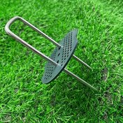 Resim 50/150/250 Adet Galvanizli Çelik U Şekilli Peyzaj Zemin Kancaları - Ağır Hizmet Bahçe Çiti, Çim & Balkon Kazıkları, Çiçeklikler, Kaplar ve Halılar için Toprak Çivileri - Paslanmaz Kenarlı Çiviler (Keskin Uç ile Sağlam Taban) - Gazlı Çit Örtüsü, Torf Tozu Filesi ile uyumlu - Dayanma Duvarları, Sınır İşlemeleri vb. Bitki Dikimi için Ideal uzun ömürlü kullanım (Top Paket Seçenekleri ile Mevcut) 