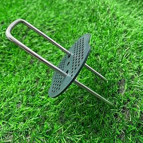 Resim 50/150/250 Adet Galvanizli Çelik U Şekilli Peyzaj Zemin Kancaları - Ağır Hizmet Bahçe Çiti, Çim & Balkon Kazıkları, Çiçeklikler, Kaplar ve Halılar için Toprak Çivileri - Paslanmaz Kenarlı Çiviler (Keskin Uç ile Sağlam Taban) - Gazlı Çit Örtüsü, Torf Tozu Filesi ile uyumlu - Dayanma Duvarları, Sınır İşlemeleri vb. Bitki Dikimi için Ideal uzun ömürlü kullanım (Top Paket Seçenekleri ile Mevcut) 
