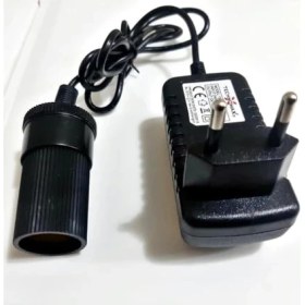 Resim Esranın Dünyası Yatak Pompa Adaptörü Çakmak Adaptörü Araç Çakmaklık Çevirici Ev Tipi 24W/2A/12V 