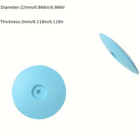 Resim 10 Adet Silikon Cilalama Diskleri Seti, Zımpara ve Taşlama için Kaba Kenarlı Lastik Tekerlekler, Silikon Öğütme Başlığı, Reçine Pişirme 