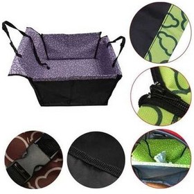 Resim Novahub Araba Tek Kişilik Koltuk Su Geçirmez Pet Koltuk Koruyucu Ped, Renk: Turuncu Bulut, Küçük Boy Diğer 