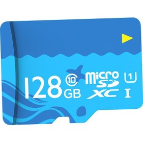 Resim Springsun Netac P500 128gb Mikro Sd Kart - Uhs-1 Class10, 80mb/s Okuma Hızı, Kameralar, Araç Kaydediciler İçin Dayanıklı Hafıza Kartı Deniz Mavisi 