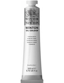 Resim Winsor & Newton Winton Yağlı Boya 200 ML 40 Titanium White 