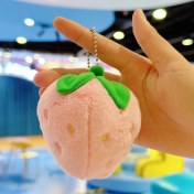 Resim Silver1 Yeni Iyi Şanslar Maskot Peluş Bebek Kolye Sevimli Küçük Ejderha Karikatür Bebek Çanta Çekicilik Anahtarlık Küçük Kolye (Yurt Dışından) 