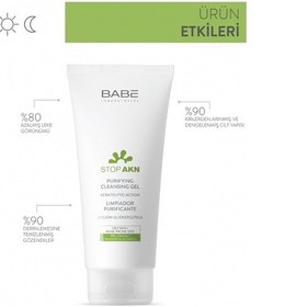 Resim Babe Stop Akn Purifying Cleansing Arındırıcı Yüz Temizleme Jeli 100 ML 