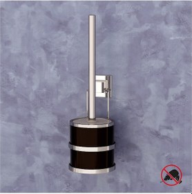 Resim Teknotel Vakumlu Paslanmaz Tuvalet Fırçası Krom Ef096 