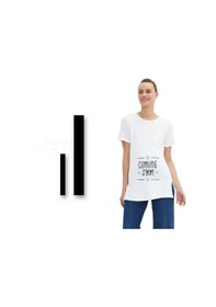 Resim Bk Gift Espri Tasarımlı Beyaz Hamile Tişörtü, Hamileye Hediye, Yeni Anne Hediyesi, Arkadaşa Hediye-14 001 