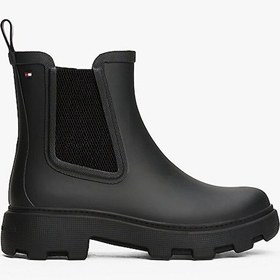Resim Tommy Hilfiger Tommy Hılfıger Kadın Bot Fw0fw08637-bds Siyah 