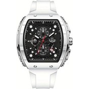 Resim Fochsia Siyah Beyaz Lige Kare Klasik Kol Saati Otomatik Tarih Spof Ofis Ve Okul İçin Diğer 