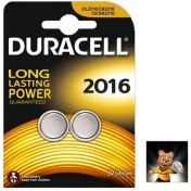 Resim Duracell Pil Düğme 2016 3V (2 Adet) Duracell 