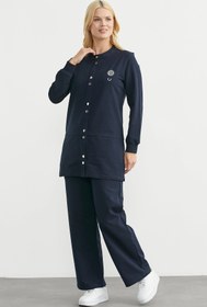 Resim Beruflic Sementa 76510 Çıtçıtlı Tunik Boy Eşofman Takım 