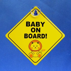Resim Wenchang Shop C L Beden Araba Sticker Bebek Arabada Sallanan Uyarı Güvenlik Işareti Sticker Vinil Etiket Araç Cam Sticker Araba Aksesuarları (Yurt Dışından) 