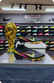 Resim Air Zoom Mercurial Superfly 9 FG Siyah 