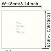 Resim DIY özelleştirilebilir şeffaf dikdörtgen ve kare - karavan, minibüs ve otomobiller için kişiselleştirilmiş logolar, dayanıklı vinil çıkartmalar, hava koşullarına dayanıklı ticari reklam ve kurumsal marka dekorasyonu, basit ve cesur tasarım 