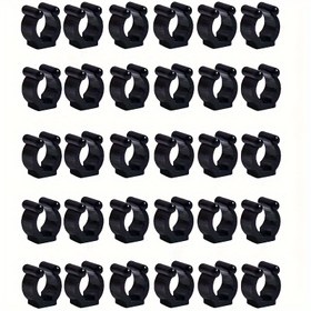 Resim 30/36/40/50 Parça Olta Kamışı Klipsleri Bilardo İstaka Tutucular Balıkçılık Çubuğu İpi Sabitleyici Snooker İstakasını Yerleştirme Klipleri ile Uyumlu 