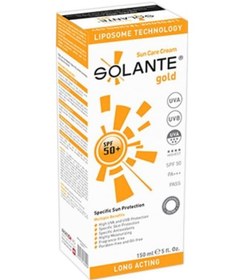 Resim Solante Gold Koruyucu Güneş Kremi SPF50+ 150 ML 