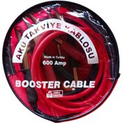 Resim OTODONATIM 600 Amper Akü Takviye Kablosu 1. Sınıf Kalite Yerli Imalat Bakır Kablo 