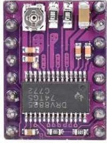 Resim Drv8825 Step Motor Sürücü + Soğutucu Hediyeli - 3D Yazıcı 