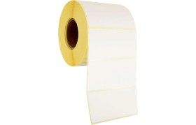 Resim Hapshoe 1000'LI 80X40 Termal Beyaz Barkod Etiket Rulo 