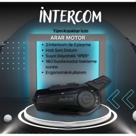 Resim Kask İntercomu Renk Kapakları Hediye Jiekai Jk-1000 Plus -2634 1 Adet 