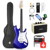 Resim Donner DST-100L ST Elektro Gitar (Sapphire Blue) 