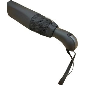 Resim Parachase Premium Aerodinamik Kavrama Tam Otomatik Özel Şemsiye - Özel Kılıflı Siyah 