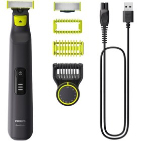 Resim Oneblade Pro Islak/kuru Yüz ve Vücut Tıraş Makinesi, 12 Uzunluk Ayarı, QP6542/10 