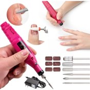 Resim AyrStore Sunup SN-27091 Hız Ayarlı Tırnak Freze Törpü Manikür Pedikür Seti 6 Başlıklı Elektrikli AC220V 