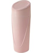 Resim Chuangyinshop 1 Adet Blue Araç İçi Aksesuarı, Kapaklı Araç Çöp Kutusu, Küçük Taşınabilir Araç Çöp Kutusu Ve Bardak Tutucu 