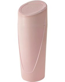 Resim Chuangyinshop 1 Adet Blue Araç İçi Aksesuarı, Kapaklı Araç Çöp Kutusu, Küçük Taşınabilir Araç Çöp Kutusu Ve Bardak Tutucu 