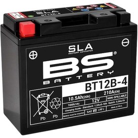 Resim Bs Battery Bt12b-4 Sla Motosiklet Aküsü Sla Tipi 