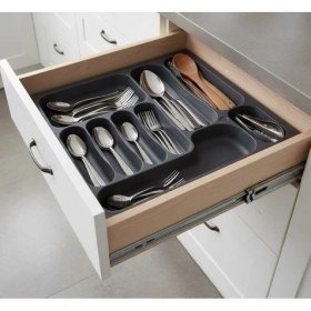 Resim 76 x 49 Çekmece Içi Kaşıklık Antrasit 