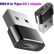 Resim Usb 3.0 To Type C Usb 3.1 To Micro Usb Şarj Çevirici 4429A Adaptö 