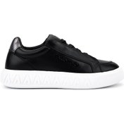 Resim Mario Valentino Kadın Hakiki Deri Siyah Sneakers & Spor Ayakkabı 1040 91v1303 Bn Ayk Sk25-26 Black Siyah 