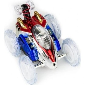 Resim E-Kids Uzaktan Kumandalı Takla Atan Pilli Işıklı Akrobat Dasher Oyuncak Araba 