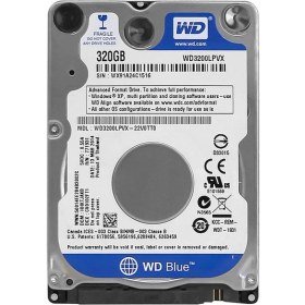 Resim WD 320GB 5400RPM 8MB Cache Sata 3 2.5" Sabit Disk (WD3200LPVX) 